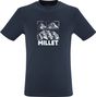 T-shirt Millet Chamonix Logo Bleu Homme