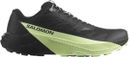 Chaussures Trail Salomon Pulsar Noir/Vert Homme