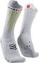 Chaussettes Compressport Aero Socks Blanc / Jaune / Rose