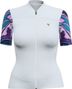 LeBram Ventoux Pétrole Women Short Sleeves Jersey Sky Blue