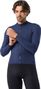Maillot Manches Longues Castelli Thermowoven Bleu Homme