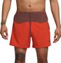 Pantaloncini Nike Trail Second Sunrise 5in Uomo Rosso