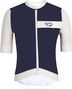 Maillot de cyclisme homme DRAFT bleu/blanc