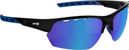 Lunettes AZR Coffret Izoard Noir - Bleu + 1 Ecran Incolore