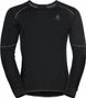 Langarm Jersey Odlo Active X-Warm Eco Schwarz