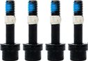 Set of 4 Magura QM M6 x 30 mm Screws with Blue Threadlocker