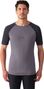 Maillot Manches Courtes AYAQ Biafo Merinos Grey Volcano Gris XL