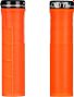 Paire de Grips Deity Knuckleduster 132 mm Orange