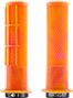 Pair of DMR DeathGrip2 Flange Lock-On Handlebar Grips, 135 mm, Orange, Pink, Bubblegum