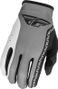 Fly Racing Lite Long Gloves, Gray