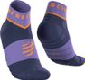 Compressport Ultra Trail Low Socks, Purple/Blue