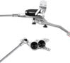 Hope Tech4 E4 Disc Break - Front Silver / Black Braided Hose