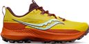 Saucony Peregrine 13 Yellow Orange Women's Trail Shoes