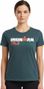 Ironman 70.3 Italy Emilia-Romagna Kurzarm T-Shirt Blau Damen