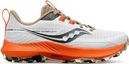 Chaussures de Trail Femme Saucony Peregrine 13 Blanc Orange