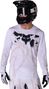 Maillot Manches Longues Fox Flexair Diffuse Special Edition Blanc Homme
