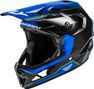 Casque Intégral Fly Racing Rayce Repeat Bleu/Noir