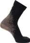 Chaussettes Salomon GRVL Crew Noir/Marron