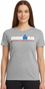 Ironman Barcelona Kurzarm T-Shirt Grau Damen
