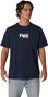 T-Shirt Fox Checker 195 Original Bleu Homme