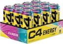 Pack C4 Energy Drink (12x500ml) - Cellucor - Cosmic Rainbow - Boissons énergétiques