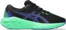 Asics Novablast 5 GS Running Shoes, Black/Blue/Green, Kids
