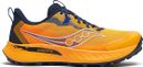 Scarpe da trail Saucony Peregrine 15 arancione/blu da uomo