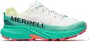 Chaussures de Trail Merrell Agility Peak 5 Blanc/Turquoise Homme