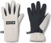 Guantes de forro polar Columbia Helvetia II Beige para mujer