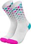 Chaussettes Incylence Crystals Blanc/Rose/Turquoise 