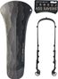 Hinterradkotflügel Ass Savers Win Wing MTB Detour Schwarz/Bronze