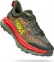 Trail Running Schuhe Hoka Mafate Speed 4 Khaki Rot