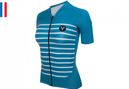 LeBram Ventoux Damen Kurzarm Jersey Saphirblau Maßgeschneiderte Passform