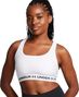 Brassière Under Armour Crossback Mid Blanc Femme