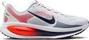 Nike Vomero 18 Running Shoes, Men's, White/Blue/Red