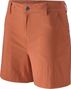 Pantalones cortos de senderismo Patagonia Quandary para mujer 5' Naranja