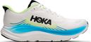 Hoka Clifton 11 Running Shoes, White/Blue, Men's