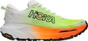 Zapatillas de trail Hoka Mafate 5 blancas/naranjas para hombre