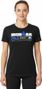 Ironman 70.3 Zell Am See Kurzarm T-Shirt Schwarz Damen