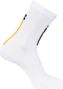 Calcetines Salomon Pulse Race Flag Crew Blanco
