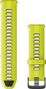 Garmin Forerunner 22 mm Silikonarmband Amp Gelb Schwarz Schiefer
