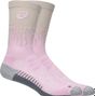 Asics Performance Run Crew Socks - Pink/Orange