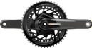 Sram Force D2 DUB crankset 50-37 Teeth 2x12V Black (Without Case)