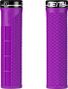 Paar Deity Lockjaw Grips 132 mm Paars