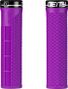 Paire de Grips Deity LockJaw 132 mm Violet