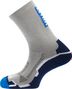 Chaussettes Millet Intense Mid Gris/Bleu