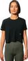 Circle Smooth Operator Crop-Top Schwarz Damen
