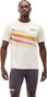 Maglia a maniche corte Hoka Race Day bianca da uomo