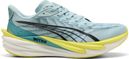 Zapatillas de running Puma Deviate Nitro 4 azul/amarillo para hombre