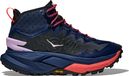 Hoka Mafate Hike Wanderschuhe Blau/Rot für Damen